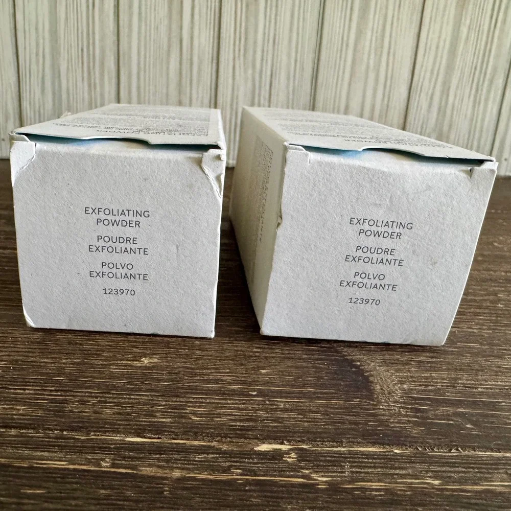 Lot of 2 Mary Kay Naturally Exfoliating Powder 2.64 oz 74g Each New Boxed